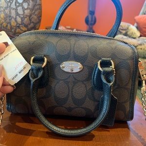 Small Coach bag, never used